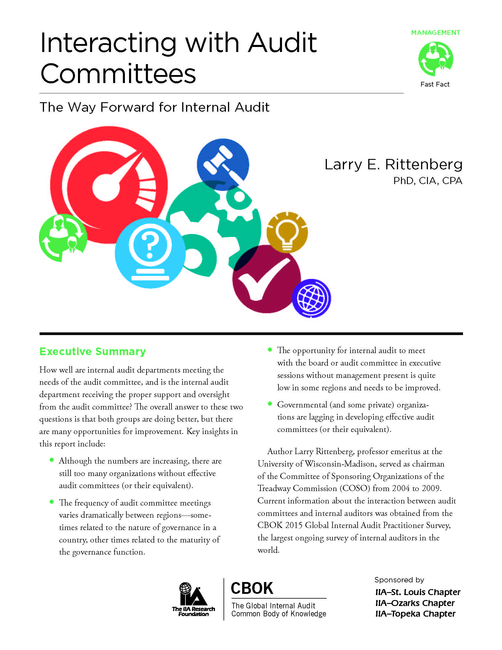 Interacting with Audit Committees: The Way Forward for Internal Audit